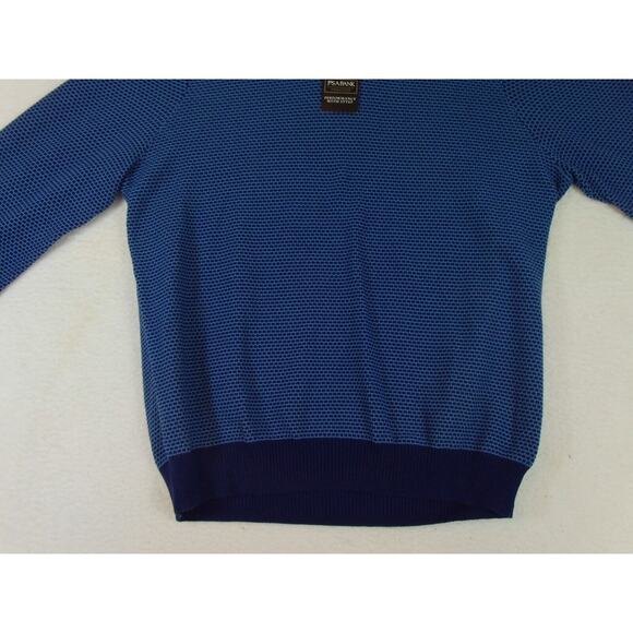 Jos. A. Bank Men's Traveler Performance Long Sleeve Sweater, Blue Size XXL NWT - Picture 8 of 11
